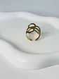 Anillo Flor Maxi Calada en Acero  - Miniatura 4