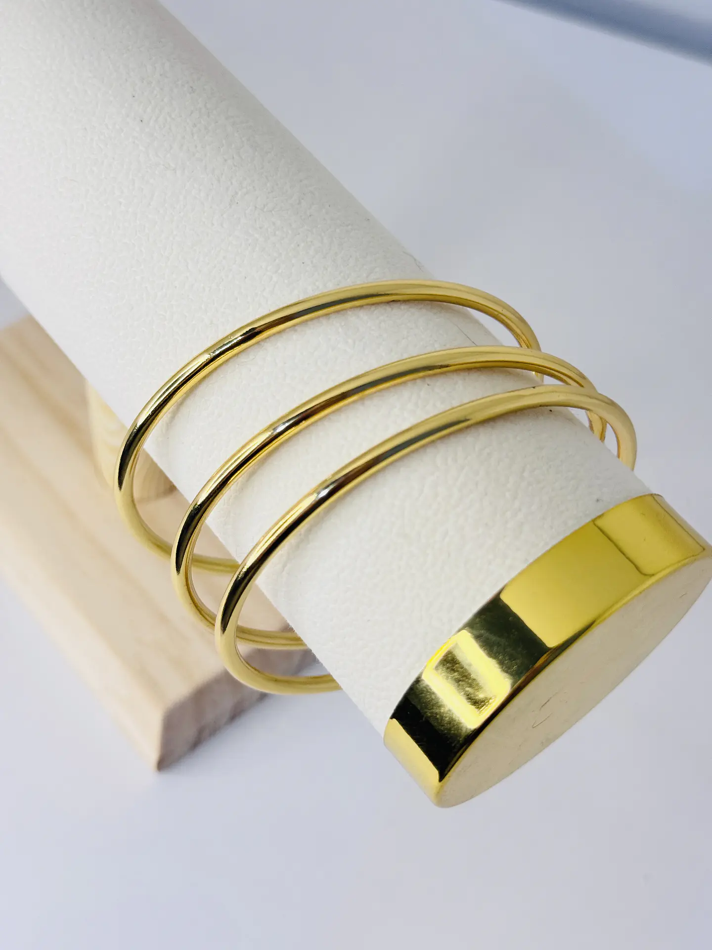 Set de Pulseras tubulares Minimalistas  3