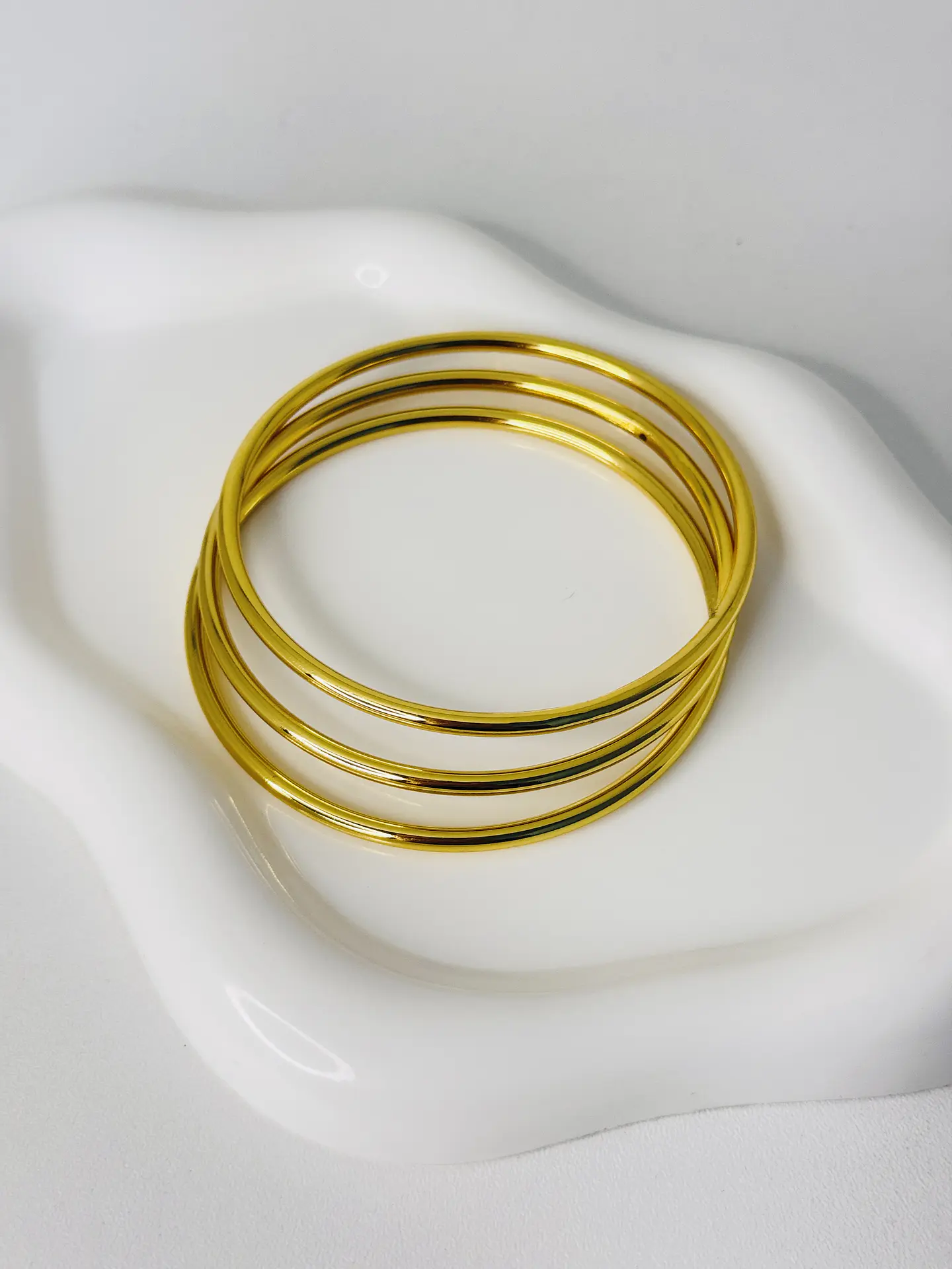 Set de Pulseras tubulares Minimalistas  2