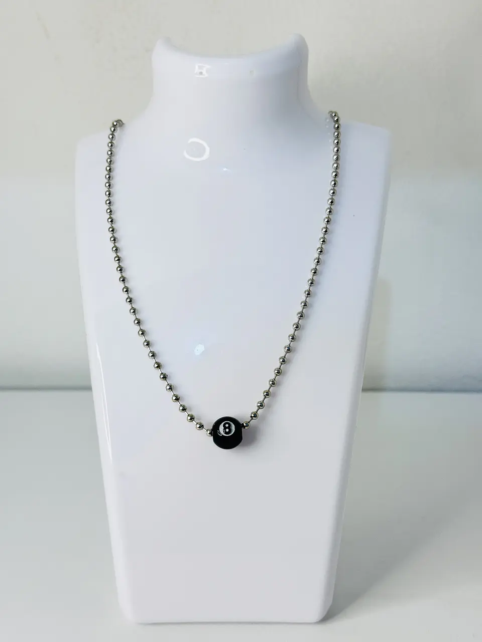 Collar Bola 8 en Acero Inoxidable 4