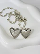 Collar Relicario Corazón  en Acero  - Miniatura 3