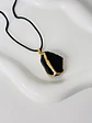 Collar Piedra Natural con Borde Dorado - Miniatura 7