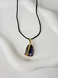 Collar Piedra Natural con Borde Dorado - Miniatura 5
