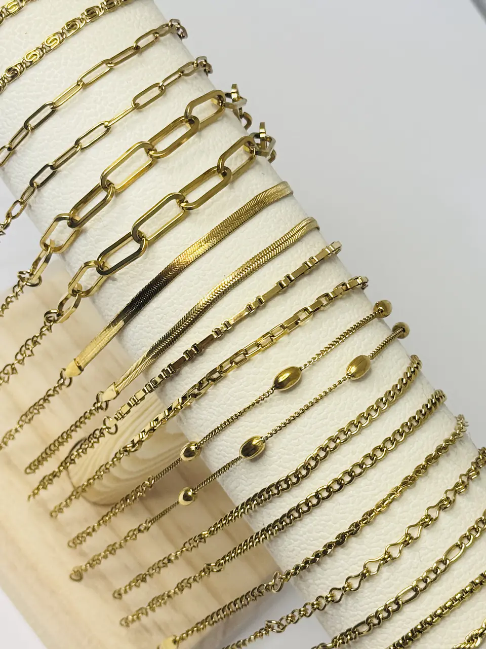 Pulseras de Cadena en Acero Inoxidable 1