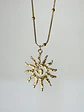 Collar Sol Espiral Gold - Miniatura 1