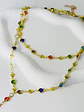 Collar Corbatín Cristales Multicolor - Miniatura 1