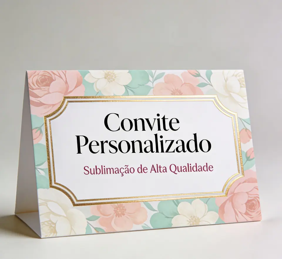 CONVITES PERSONALIZÁVEIS  2