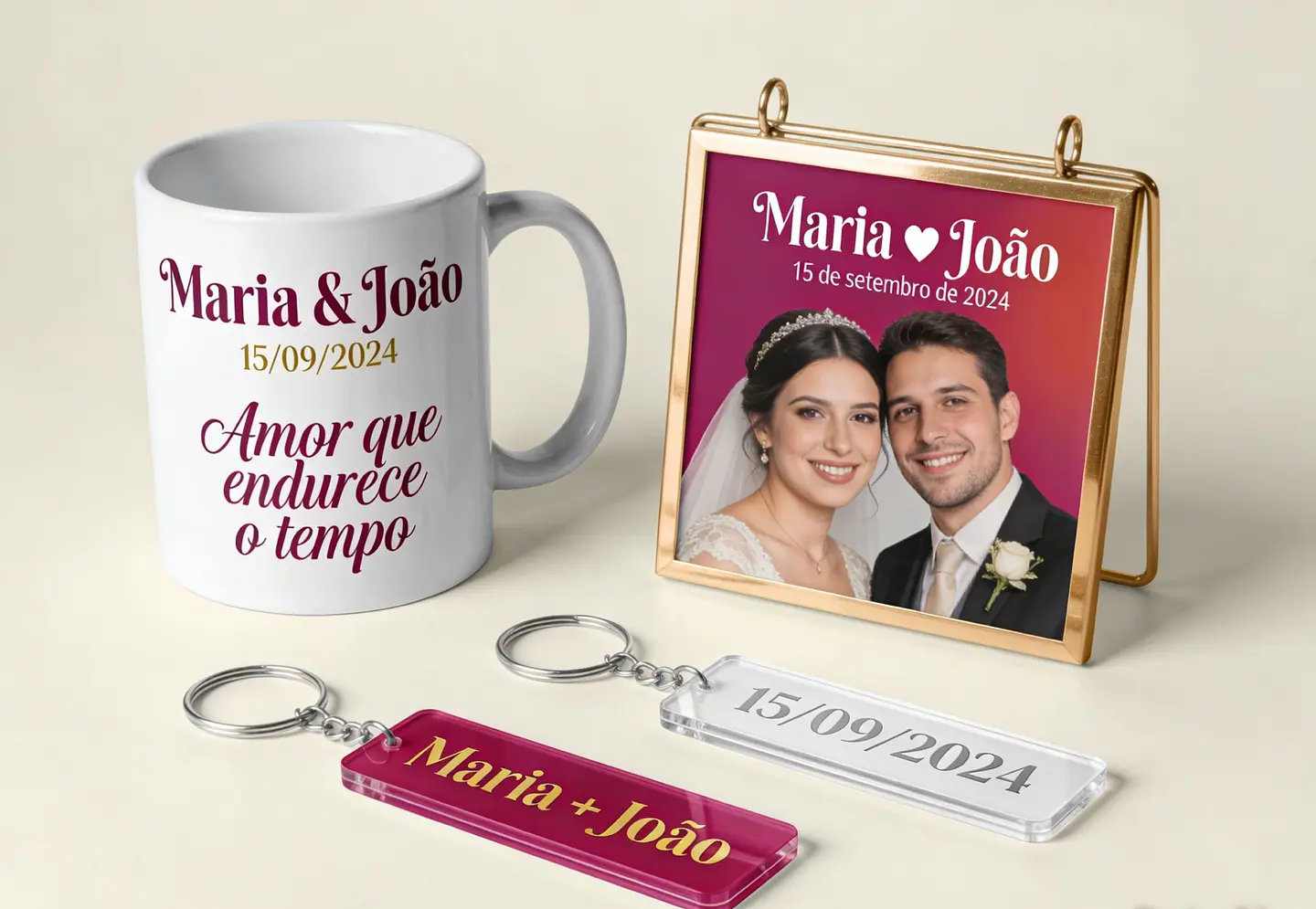 BRINDES CASAMENTO PERSONALIZÁVEIS  1