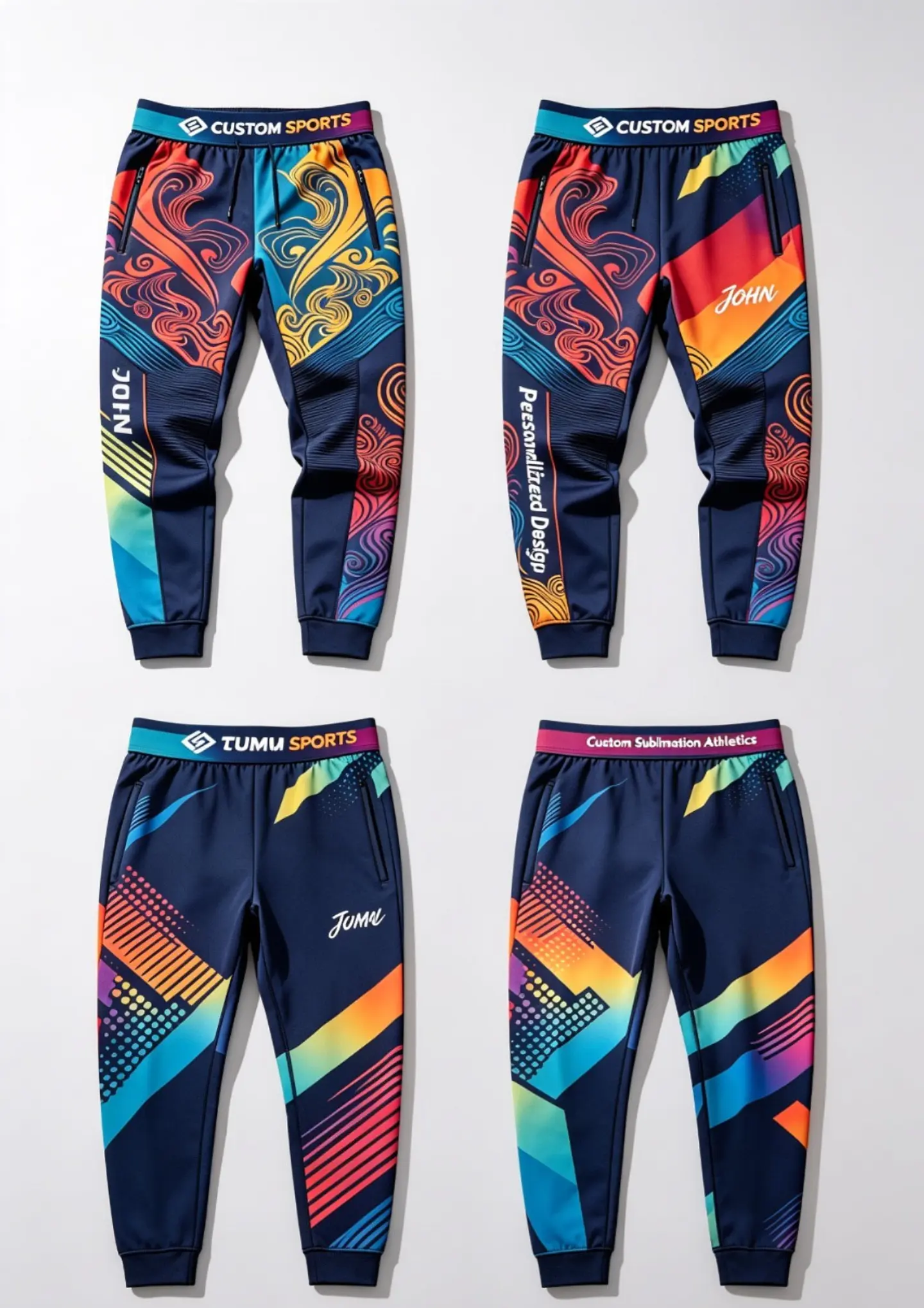 CALÇAS DESPORTIVAS PERSONALIZÁVEIS  1
