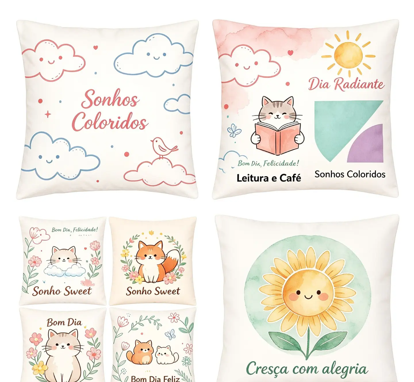 FRONHAS DE ALMOFADA PERSONALIZÁVEIS  1