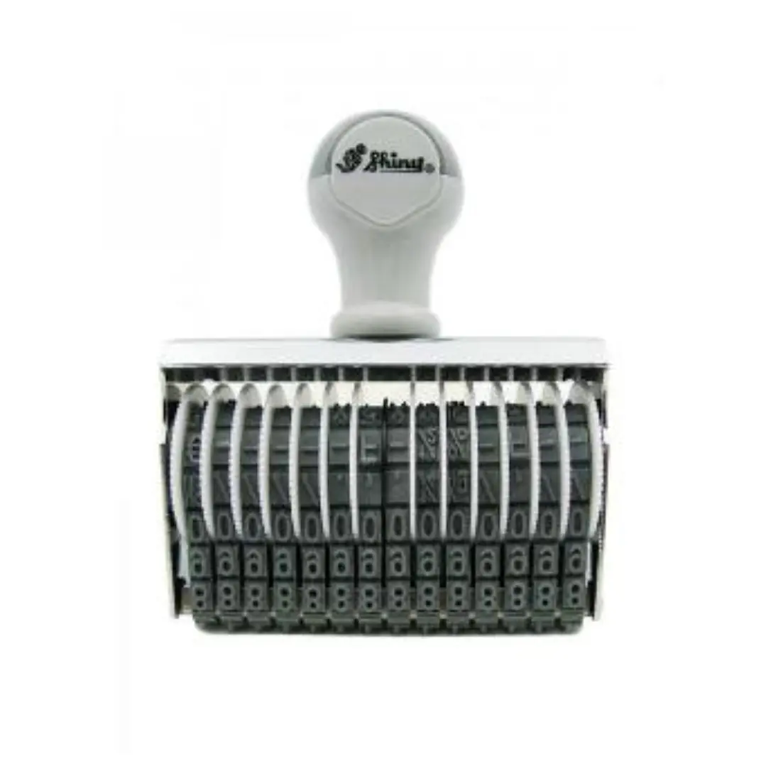 SELLO NUMERADOR MANUAL N-110 - 10 Bandas - 9mm 1