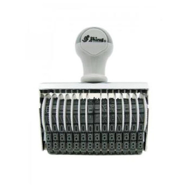 SELLO NUMERADOR MANUAL N-110 - 10 Bandas - 9mm 1