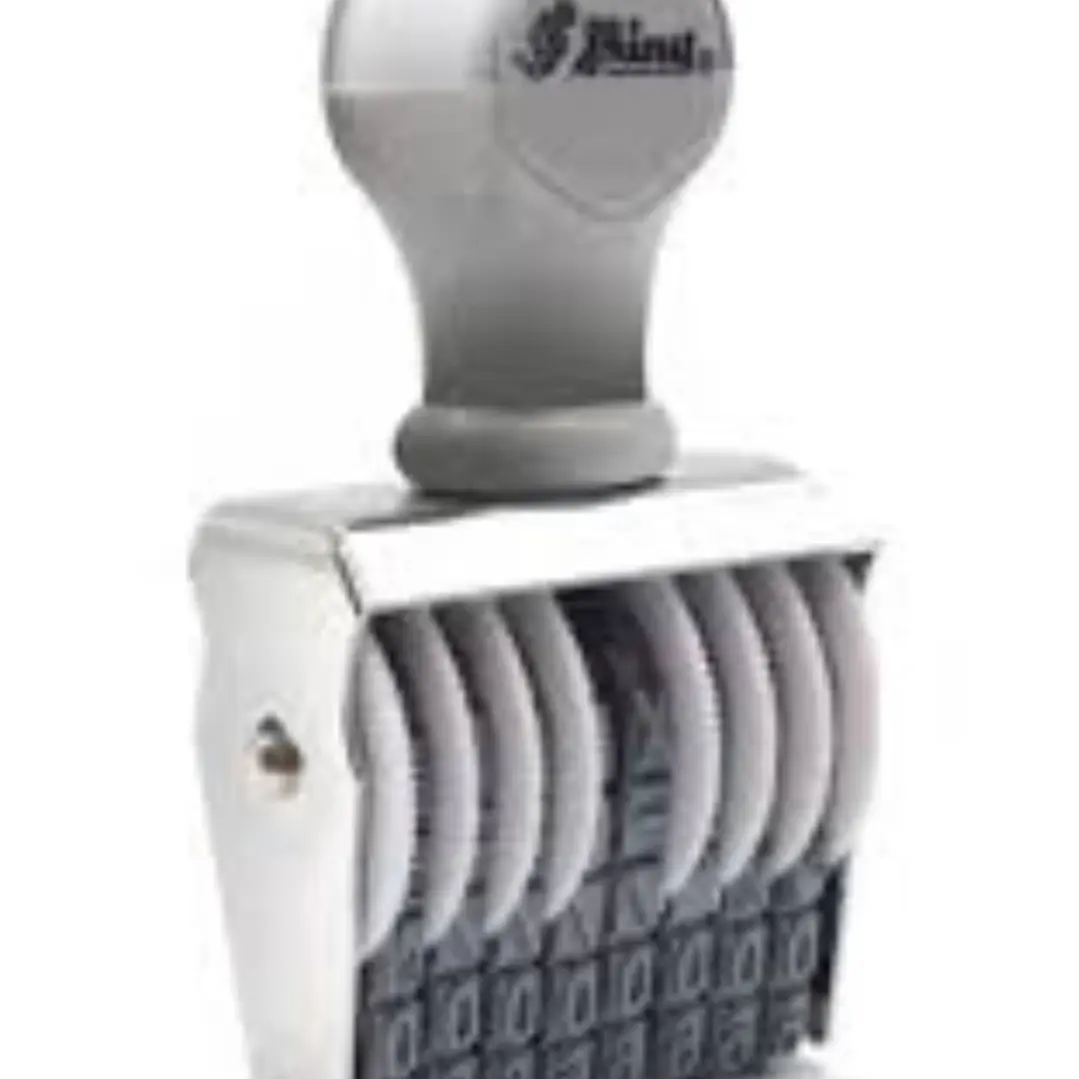SELLO NUMERADOR MANUAL N-28 - 8 Bandas - 7mm 1