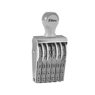 SELLO NUMERADOR MANUAL N-36 - 6 Bandas - 5mm