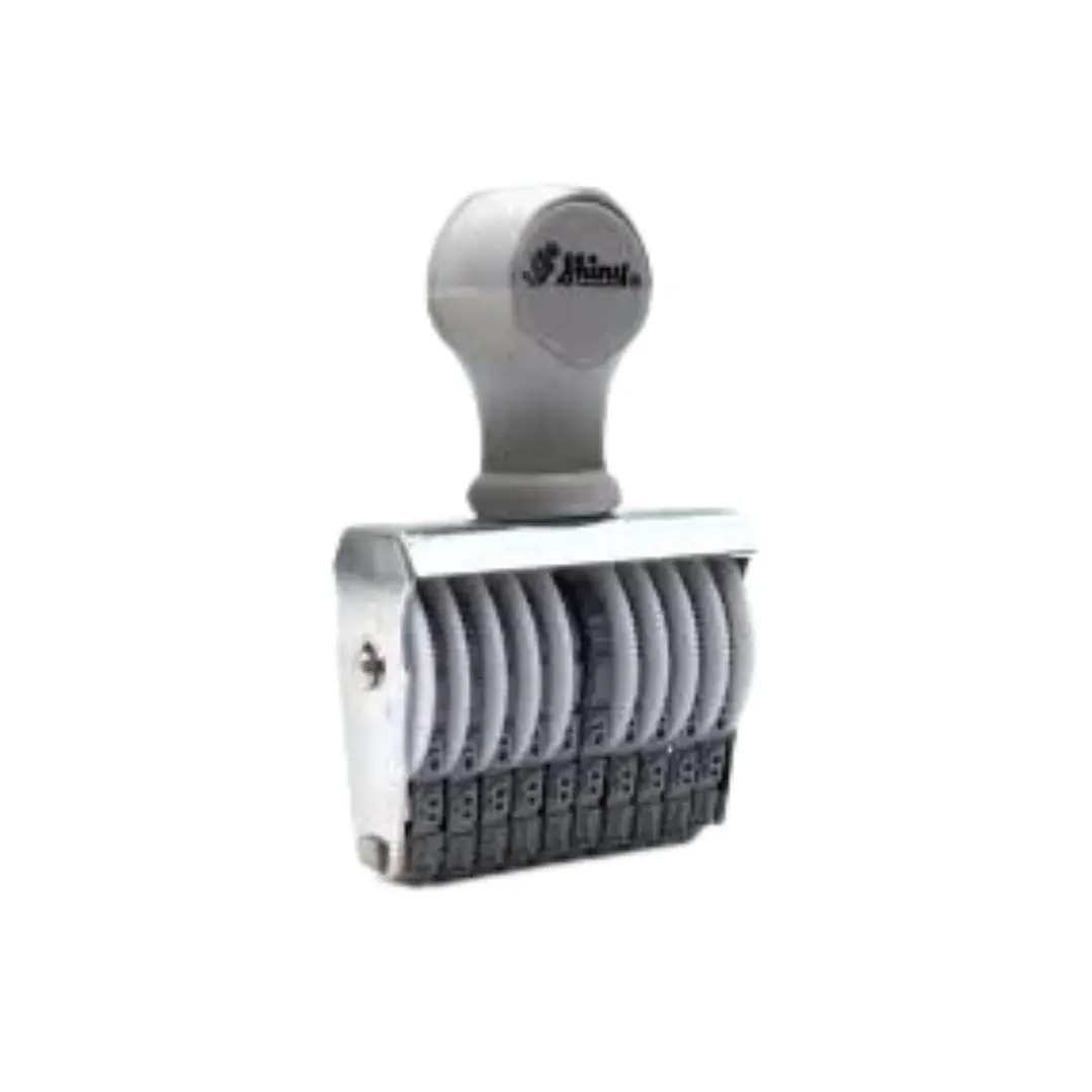 SELLO NUMERADOR MANUAL N-410 - 10 Bandas - 4mm 1