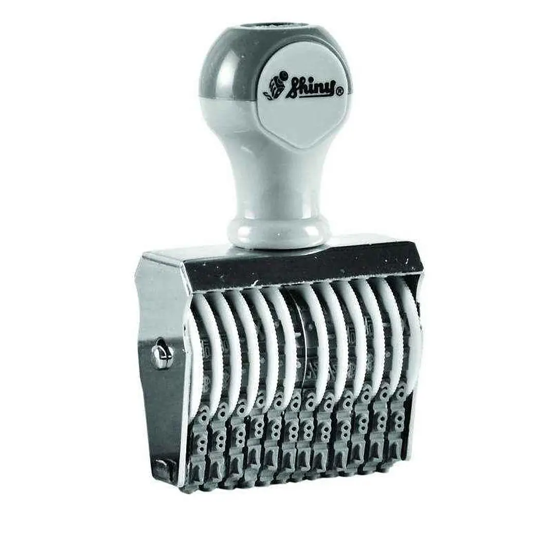 SELLO NUMERADOR MANUAL N-412 - 12 Bandas - 4 mm 1