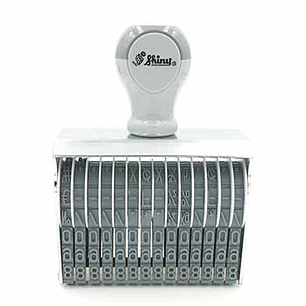 SELLO NUMERADOR MANUAL N-314 - 14 Bandas - 5mm