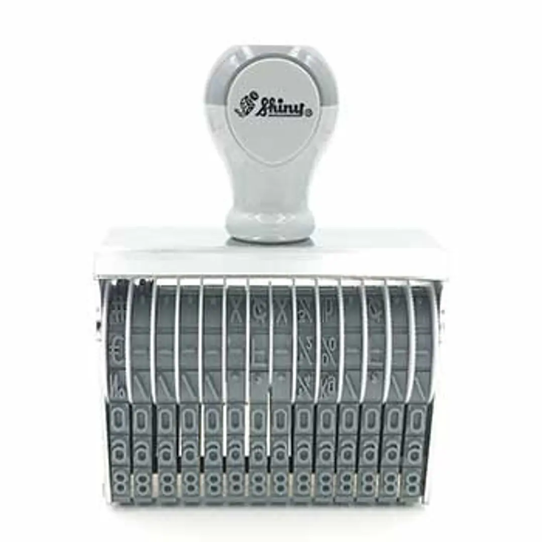 SELLO NUMERADOR MANUAL N-314 - 14 Bandas - 5mm 1