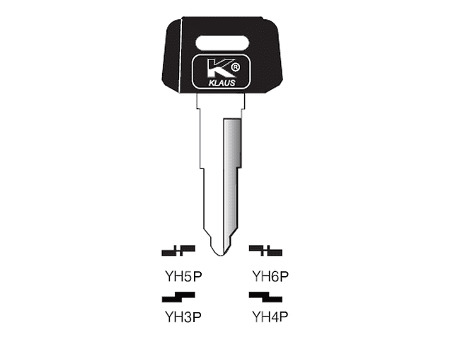 Molde / Llave Para Moto / Goma Ref: Yh-5p Yamaha / Pack X 10