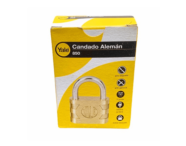 Candado Aleman Yale 850 / De Seguridad /exteriores-almacenes