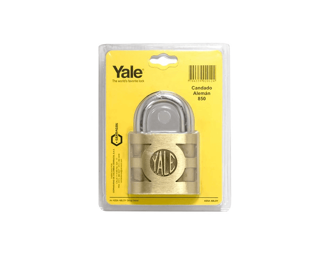 Candado Aleman Yale 850 / De Seguridad /exteriores-almacenes