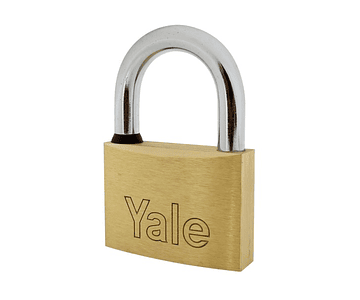Candado Yale 110-70 / De Seguridad / Italiano / Dorado