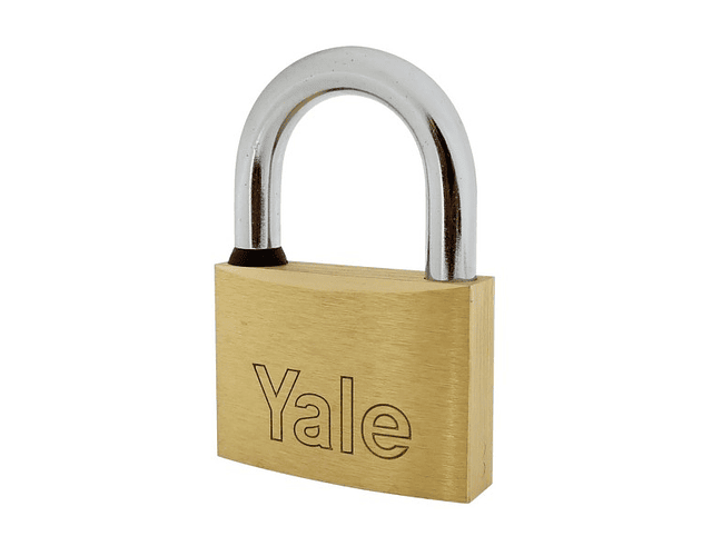 Candado Yale 110-60 / De Seguridad / Italiano / Dorado