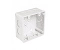 Caja Plastica Pvc 4x4 Electrica Blanca Retie Induma