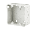 Caja Plastica Pvc 4x4 Electrica Blanca Retie Induma