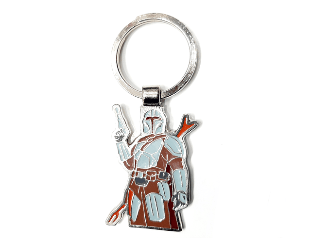 Llavero The Mandalorian / Personajes / Metalico / Souvenirs