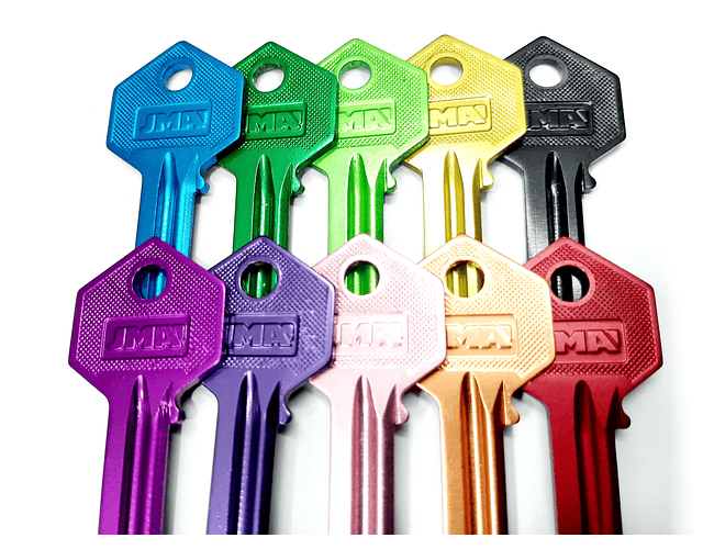 Molde / Llave Aluminio Ref 1000R Izquierda Colores Surtidos X50