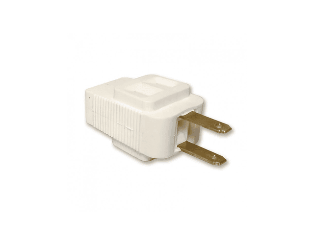 Te Electrica Blanca Caucho 15a - 125v / 3 Servicios / Unidad