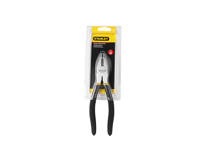 Alicate Electricista 7'' Stanley / Mango Antideslizante