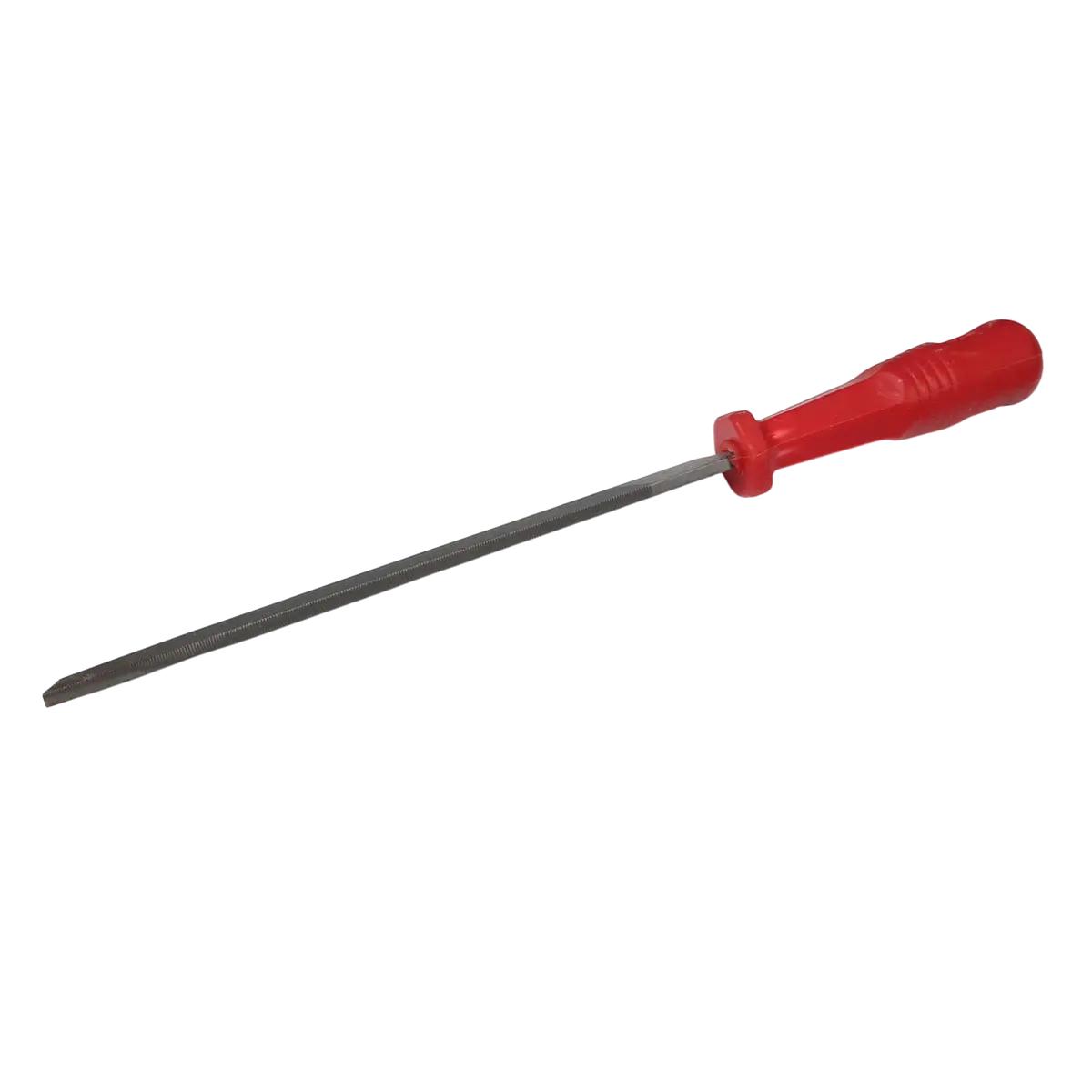 Lima Plana 8'' Pulgadas Sencilla Con Mango Plástico