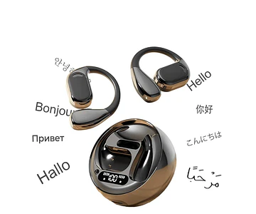 Traductor De Idiomas Auriculares M76 Bluetooth 144 Idiomas 