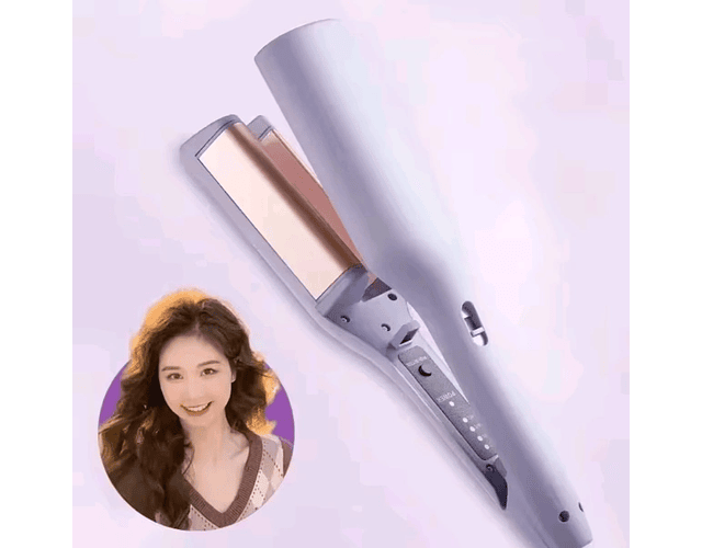 Rizador De Cabello Profesional Pinza Eléctrico Cable 32mm 