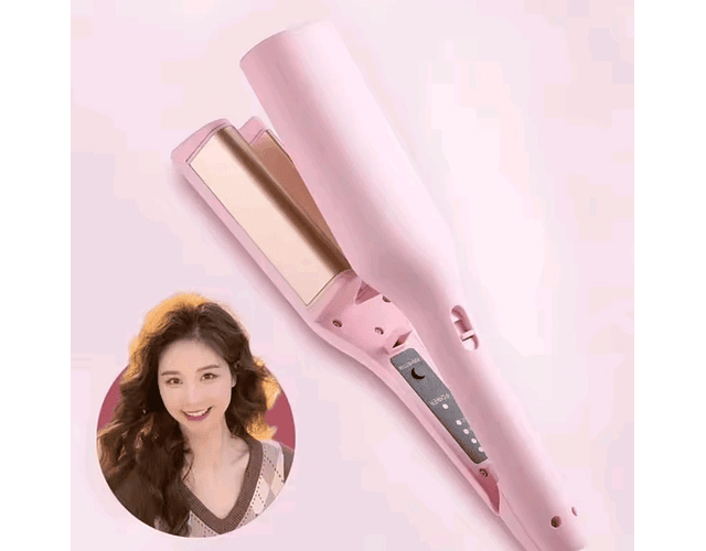 Rizador De Cabello Profesional Pinza Eléctrico Cable 32mm 