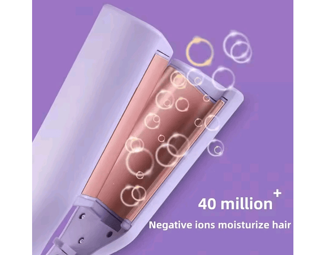 Rizador De Cabello Profesional Pinza Eléctrico Cable 32mm 