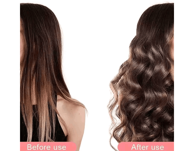 Rizador De Cabello Profesional Pinza Eléctrico Cable 32mm 