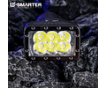 Linterna Recargable 6 Led Usb Camping Senderismo Alto Brillo