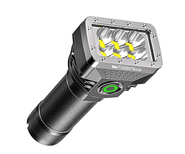 Linterna Recargable 6 Led Usb Camping Senderismo Alto Brillo