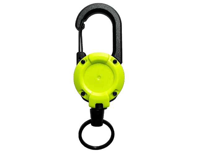 Llavero Retráctil Mosquetón Senderismo Multifuncional Sport 