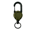 Llavero Retráctil Mosquetón Senderismo Multifuncional Sport 