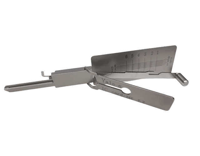 Ganzúa Lishi Genérica Yale -6 Profesional Codificación 6 Pines