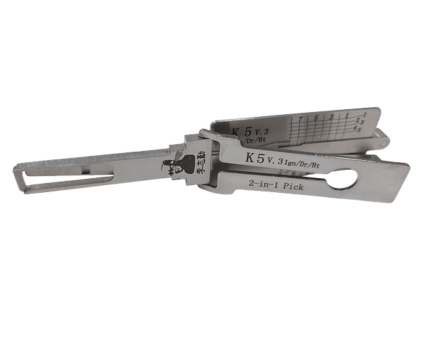 Ganzua Compatible K5 2 En 1 Profesional Codificación