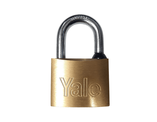 Candado Yale Italiano 110-50 Original Latón 50mm Interiores