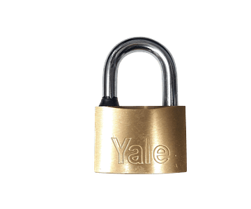 Candado Yale 110-60 / De Seguridad / Italiano / Dorado