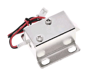 Cerradura Cantonera Electromagnética Pequeña 12v 0.35a Und