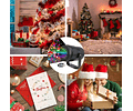 Proyector Navideño Luces Led Giratorio Decoraciones Interior