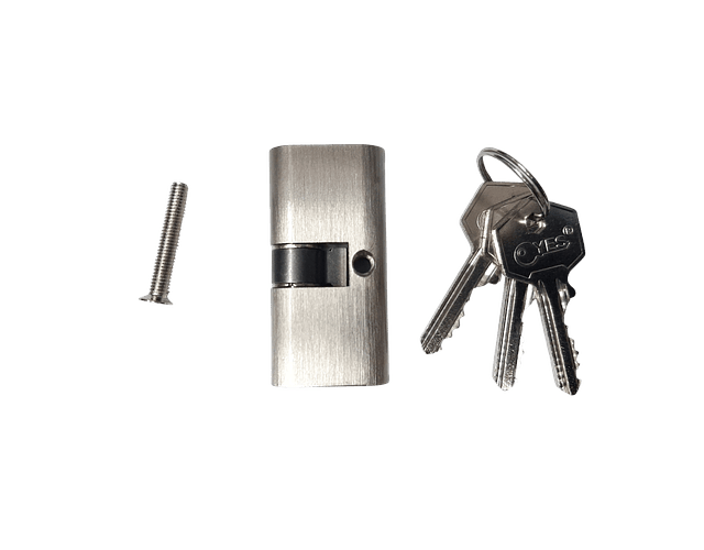 Cilindro De Seguridad Oval Compatible Con Yale 854 Llave Llave